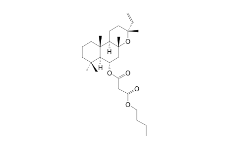 6-ALPHA-MALONOYLOXY-N-BUTYLESTER-MANOYL_OXIDE