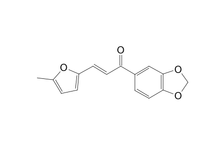 (2E)-1-(1,3-BENZODIOXOL-5-YL)-3-(5-METHYLFURAN-2-YL)-2-PROPEN-1-ONE