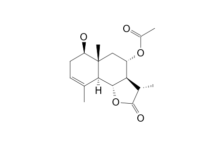 8-ALPHA-ACETOXY-1-BETA-HYDROXYEUDESM-3-EN-5-ALPHA,6-BETA,7-ALPHA,11-BETA-H-12,6-OLIDE