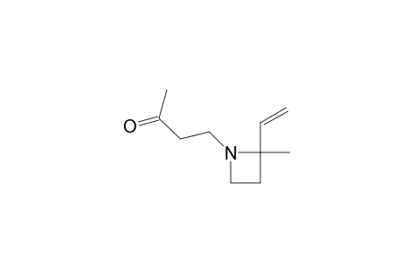 4-(2-Ethenyl-2-methyl-1-azetidinyl)-2-butanone