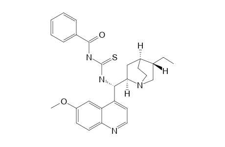 1-BENZOYL-3-[(S)-[(2S,4R,8R)-8-ETHYL-QUINUCLIDIN-2-YL]-(6-METHOXY-QUINOLIN-4-YL)-METHYL]-THIOUREA