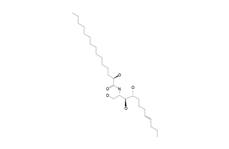 PORTULACERAMIDE-A;(2S,3S,4R,8E)-2-[(2'R)-2-HYDROXYLPENTADECANOYLAMINO]-8-DODECENE-1,3,4-TRIOL