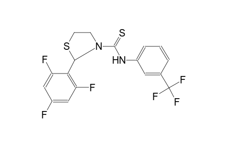 3-thiazolidinecarbothioamide, N-[3-(trifluoromethyl)phenyl]-2-(2,4,6-trifluorophenyl)-