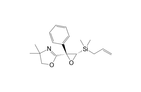 (1R*,2S*)-2-Allyldimethylsilyl-1-(4,4-dimethyl-2-oxazolin-2-yl)-1-phenylepoxyethane