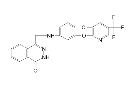 4-{{m-{[3-CHLORO-5-(TRIFLUOROMETHYL)-2-PYRIDYL]OXY}ANILINO}METHYL}-1(2H)-PHTHALAZINONE