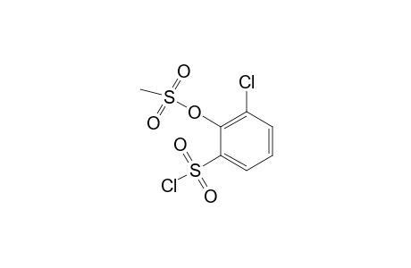 Benzenesulfonyl chloride, 3-chloro-2-[(methylsulfonyl)oxy]-