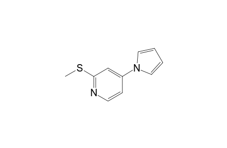 2-(methylthio)-4-(1-pyrrolyl)pyridine