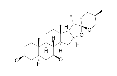 (25R)-5-ALPHA-SPIROSTAN-3-BETA,7-BETA-DIOL