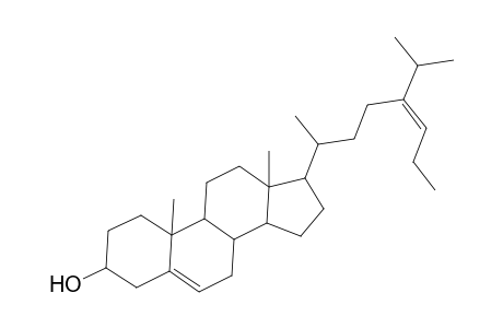 Cholest-5-en-3-ol, 24-propylidene-, (3.beta.)-