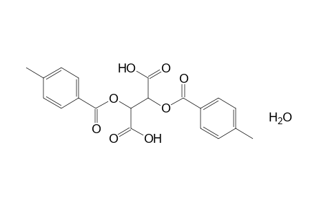 tartaric acid, di-p-toluate, monohydrate