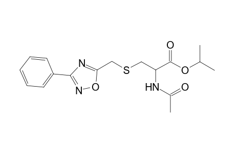 L-N-acetyl-3-[(3-phenyl-1,2,4-oxadiazol-5-yl)methyl]alanine, isopropyl ester