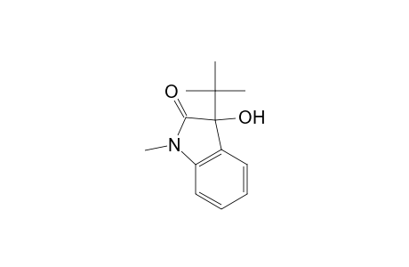 2H-Indol-2-one, 3-(1,1-dimethylethyl)-1,3-dihydro-3-hydroxy-1-methyl-