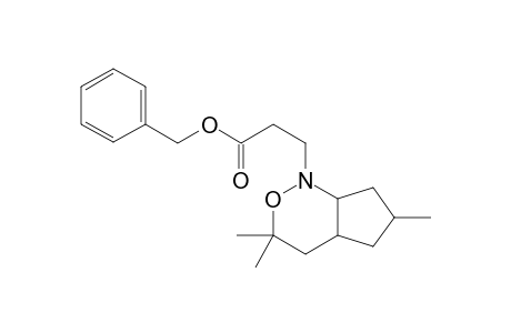 2-(2'-Benzyloxycarbonylethyl)-4,4,8-trimethyl-2-aza-3-oxabicyclo[4.3.0]nonanene