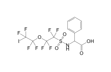 2-Phenyl-2-(iodooctafluoroethoxyethylsulfonylamido)ethanoic acid