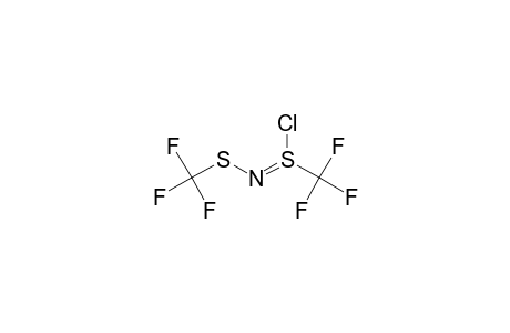 Methanesulfinimidoyl chloride, 1,1,1-trifluoro-N-[(trifluoromethyl)thio]-