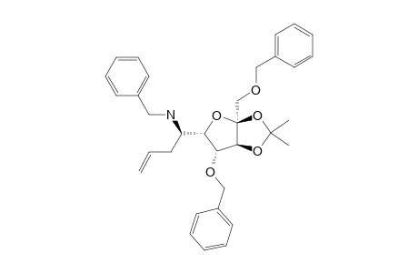 (6R)-6-C-ALLYL-1,4-DI-O-BENZYL-6-BENZYLAMINO-6-DEOXY-2,3-O-ISOPROPYLIDENE-ALPHA-L-SORBOFURANOSIDE