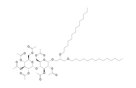 3-O-[2,3,6-TRI-O-ACETYL-4-O-(2,3,4,6-TETRA-O-ACETYL-ALPHA-D-GLUCOPYRANOSYL)-ALPHA-D-GLUCOPYRANOSYL]-1,2-DI-O-TETRADECYL-SN-GLYCEROL