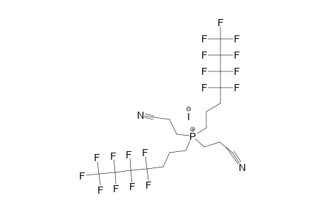 (R(F4)(CH2)3]2-(NC-CH2-CH2)2P+I-