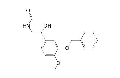 N-[2-(3-benzoxy-4-methoxy-phenyl)-2-hydroxy-ethyl]formamide