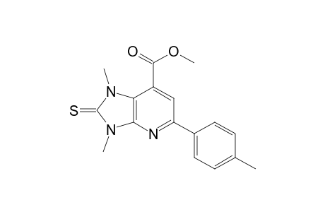 1,3-Dimethyl-6-(p-tolyl)-4-(methoxycarbonyl)imidazolo[2,3-b]pyridin-2-thione