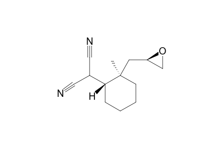 (1'R*,2'R*,2''S*)-[2'-(2'',3''-EPOXYPROPYL)-2'-METHYLCYCLOHEXYL]-PROPANEDINITRILE