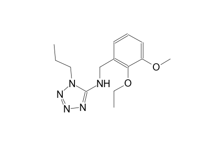 N-(2-ethoxy-3-methoxybenzyl)-1-propyl-1H-tetraazol-5-amine