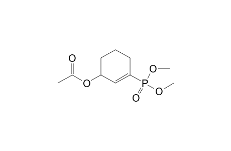 (3-dimethoxyphosphorylcyclohex-2-en-1-yl) acetate