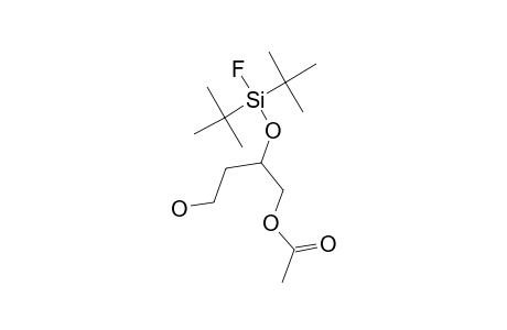 ACETIC-ACID-2-(DI-TERT.-BUTYL-FLUORO-SILANYLOXY)-4-HYDROXY-BUTYLESTER