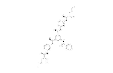 5-BENZOYLOXY-N,N'-BIS-[6-(2-ETHYLHEXANOYLLAMINO)-PYRID-2-YL]-ISOPHTHALAMIDE