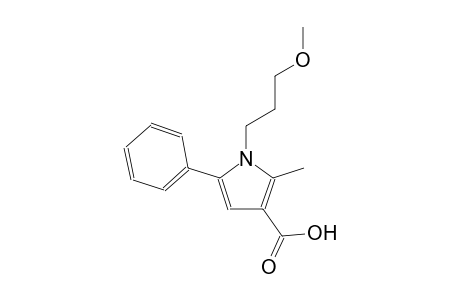 1-(3-methoxypropyl)-2-methyl-5-phenyl-1H-pyrrole-3-carboxylic acid