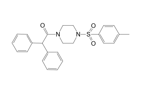 1-(diphenylacetyl)-4-[(4-methylphenyl)sulfonyl]piperazine