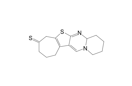 2,3,4,4a,7,9,10,11-Octahydro-1H,8H-cyclohepta[4,5]thieno[2,3-d]pyrido[1,2-a]pyrimidine-8-thione