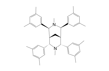 2,4,6,8-TETRAKIS-(3,5-DIMETHYLPHENYL)-N,N'-DIMETHYL-3,7-DIAZABICYCLO-[3.3.1]-NONANE