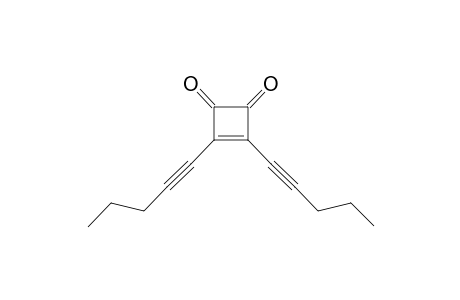 3,4-BIS-(1-PENTYN-1-YL)-3-CYCLOBUTENE-1,2-DIONE