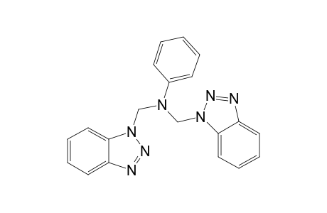 N,N-BIS-(BENZOTRIAZOL-1-YL-METHYL)-ANILINE