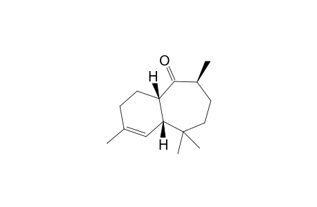 (1SR,3RS,7RS)-3,6,6,9-Tetramethylbicyclo[5.4.0]undec-8-en-2-one