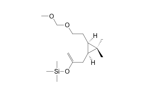 (1-R,3-S)-1-(2-METHOXYMETHYLOXYETHYL)-2,2-DIMETHYL-3-(TRIMETHYLSILOXY-2-PROPENYL)-CYCLOPROPANE