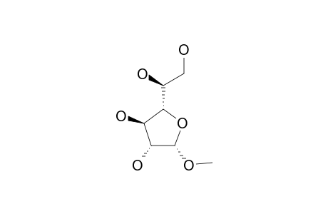 METHYL-ALPHA-D-GALAKTOSE,(FURANOSID)