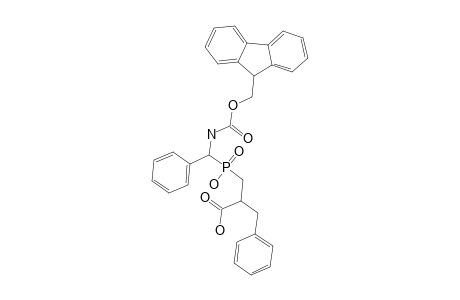 2-BENZYL-3-[[(9-H-FLUOREN-9-YLMETHOXYCARBONYLAMINO)-PHENYL-METHYL]-HYDROXYPHOSPHINOYL]-PROPIONIC-ACID