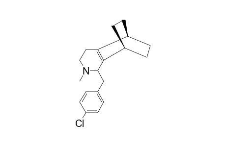 5,8-ETHANO-1-(PARA-CHLOROBENZYL)-2-METHYL-1,2,3,4,5,6,7,8-OCTAHYDROISOQUINOLINE