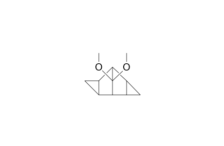 9,9-Dimethoxy-endo, exo-tetracyclo(3.3.1.0/2,4/.0/6,8/)nonane