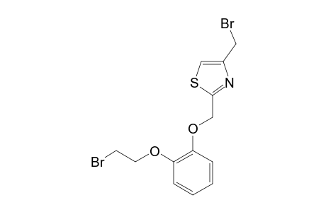 1-[2'-(4'-BROMOMETHYL)-THIAZOLYL]-METHYLOXY-2-BROMOETHYLOXYBENZENE