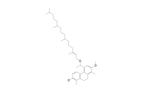 5-(1-PHYOXY-ETHYL)-2-HYDROXY-7-METHOXY-1,8-DIMETHYL-9,10-DIHYDROPHENANTHRENE