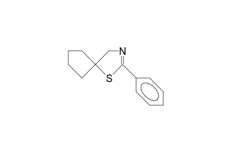 3-Aza-2-phenyl-1-thia-spiro(4,4)non-2-ene