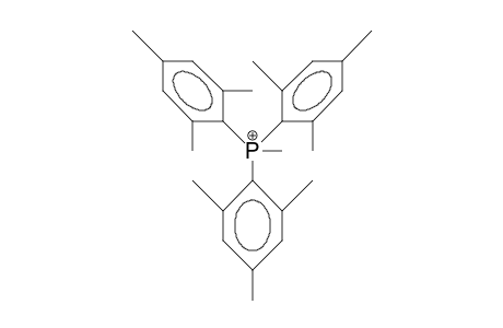 Tris(2,4,6-trimethyl-phenyl)-methyl-phosphonium cation