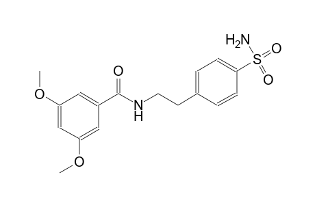 N-{2-[4-(aminosulfonyl)phenyl]ethyl}-3,5-dimethoxybenzamide