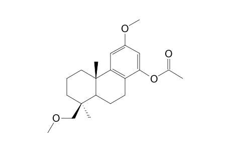 12,19-dimethoxypodocarpa-8,11,13-trien-14-yl acetate