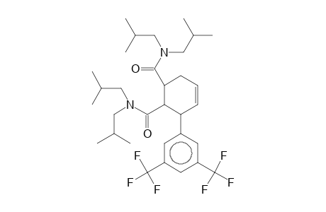 3-(3,5-Bis-trifluoromethyl-phenyl)-cyclohex-4-ene-1,2-dicarboxylic acid, bis-diisobutylamide