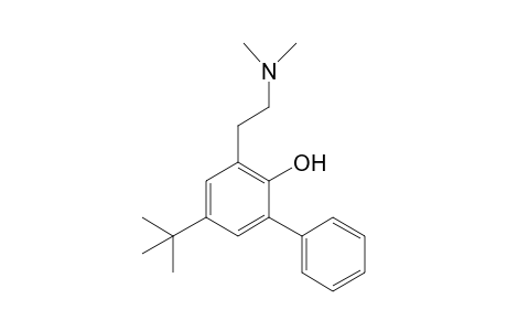 5-tert-Butyl-3-[2-(dimethylamino)ethyl][1,1'-biphenyl]-2-ol