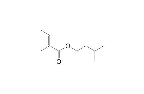 2-Butenoic acid, 2-methyl-, 3-methylbutyl ester, (E)-